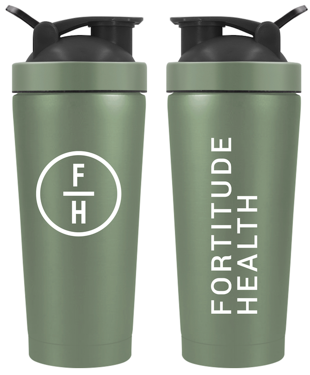 Fortitude Health - Stainless steel shaker