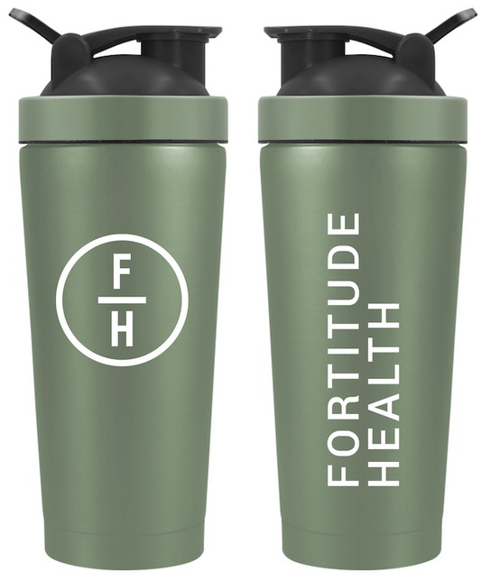 Fortitude Health - Stainless steel shaker